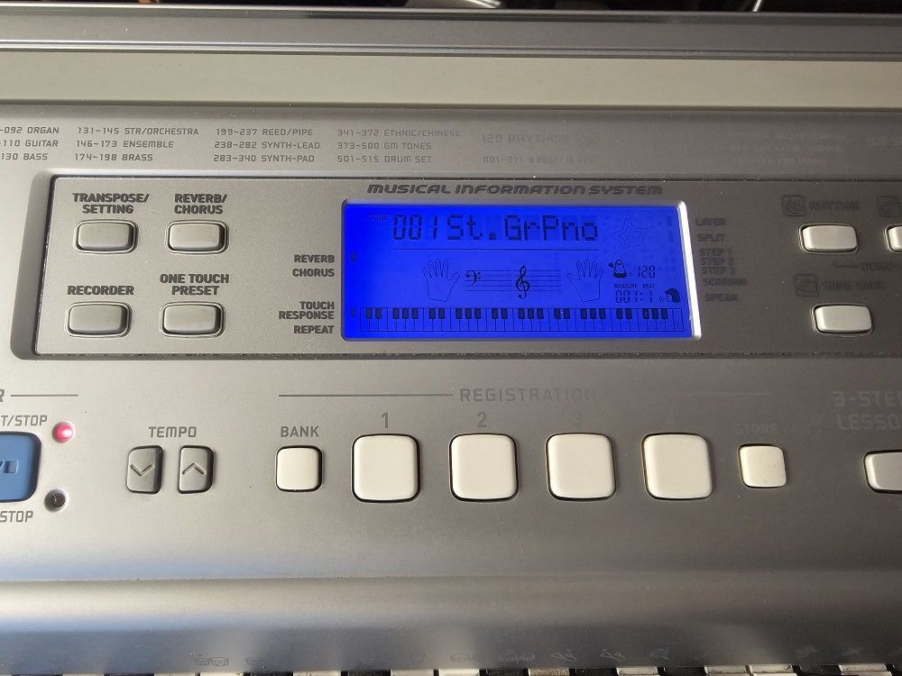 Electronic Keyboard Ctk Casio 810 Keyboard Casio CTK 810 61 Full