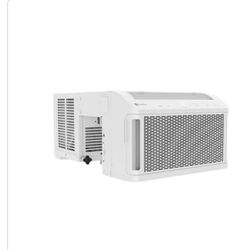 GE Profile ClearView Ultra Quiet 6,100 BTU Window Air Conditioner Cools 250 sq. ft. Quiet, Easy Install in White
