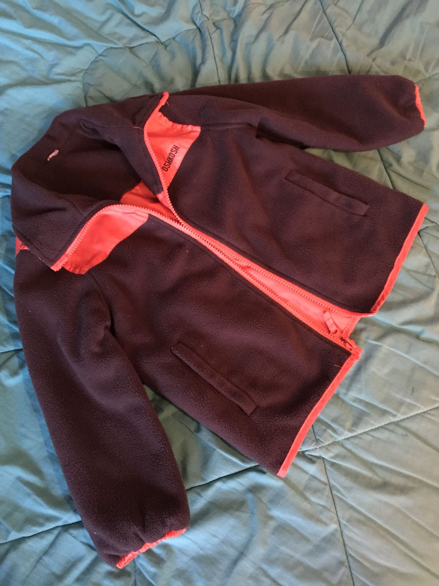 Oshkosh Reversible Fall Jacket Outerwear Coat Size 5T