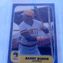 Barry Bonds Rated Rookie