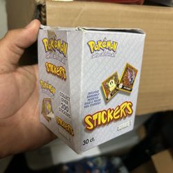 1999 Pokemon Vintage stickers