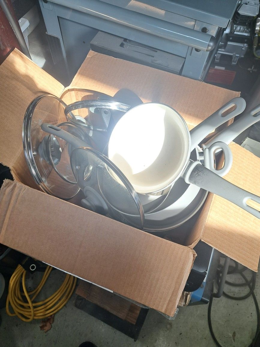 Green Life Ceramic Coated Pots And Pans