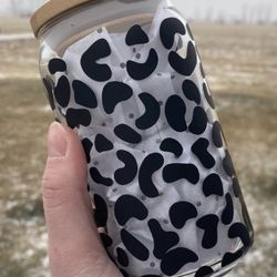 16oz Can Shaped Glass Cup