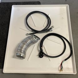 Washer Pan Washer Power Cord Washer Hoses and Dryer Duct (Used)