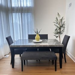 6 Piece Dining Table Set