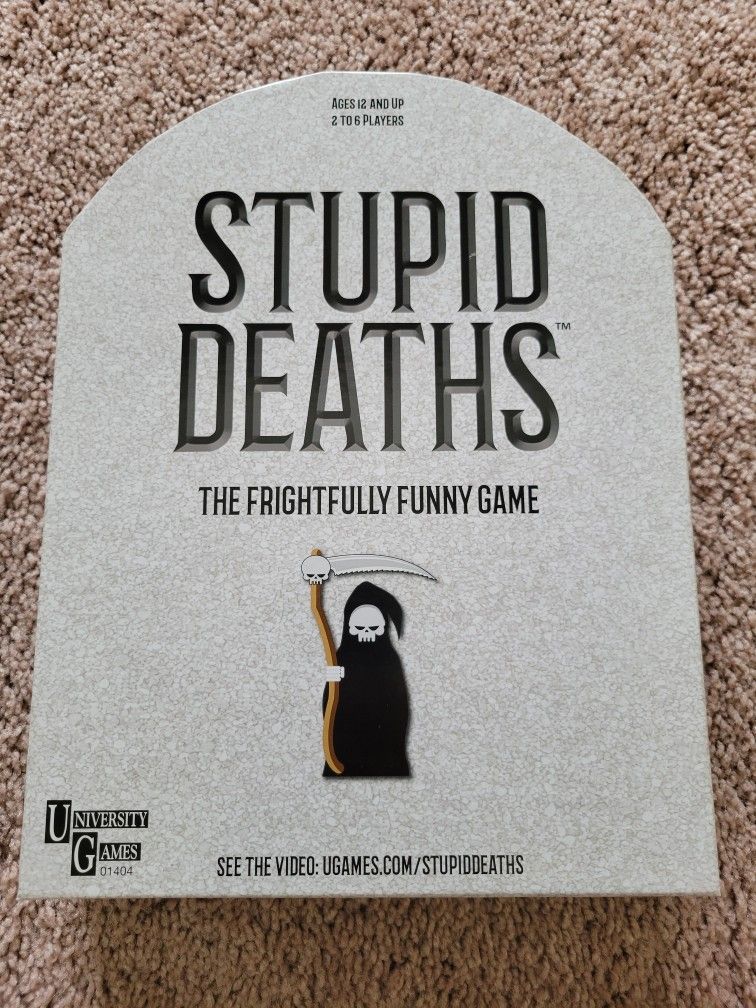 NIB Stupid Deaths Board Game