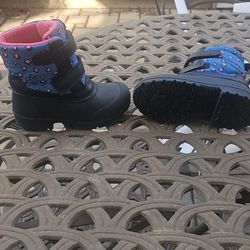 Carter's Girl Snow Boots 12