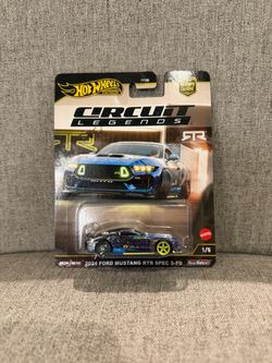 Hot Wheels Premium Circuit Legends 2024 Ford Mustang RTR Spec 5-FD