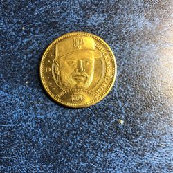 1997 Pinnacle Mint Chuck Knoblauch Coin In Mint Condition!