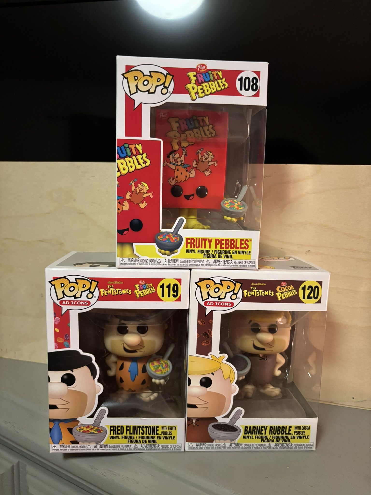 Cereal (Flintstones) Funko Pops