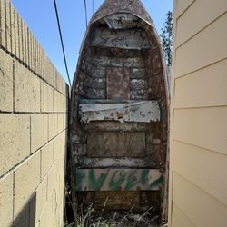 Aluminum Boat No Motor 41/2 Ft X 11 Long