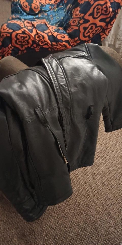 Fur Lined Genuine Leather Women's Jacket