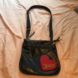 Juicy Black Heart Bag