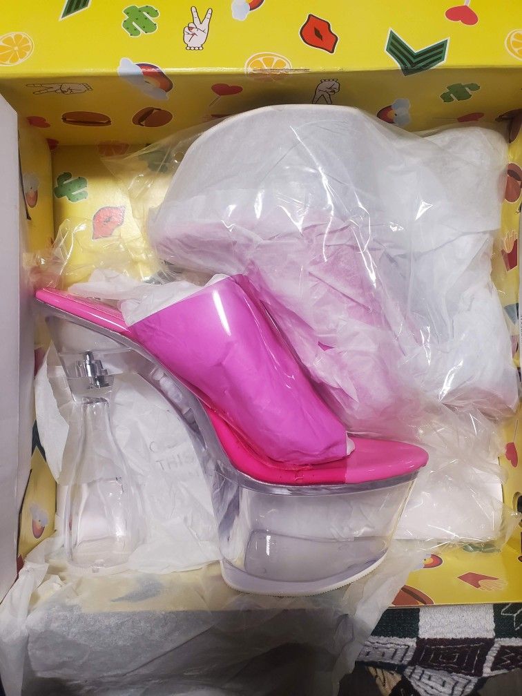 Amaranth Fushia Heels