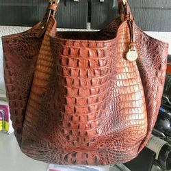 🔥Authentic Brahmin Thelma Pecan Melbourne Tote with COA