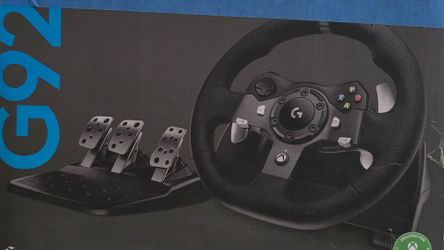 Logitech G920 (Xbox Edition) + Logitech G-Shifter (USB Accessory. Compatible.)