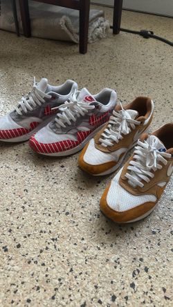 Nike airmax Curry & Red University