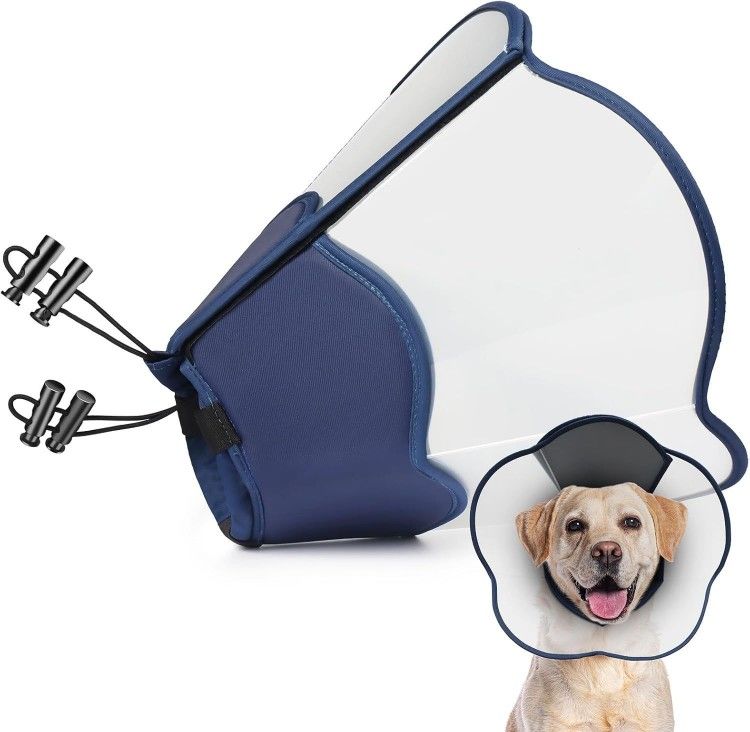 Head & Heavy Plastic Dog Cone 