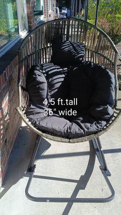 XXL Rocking Egg Chair New