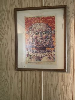 Vintage Poster Iron Butterfly BG 157 Artist Lee Conklin Presented by Bill Graham 02/1969