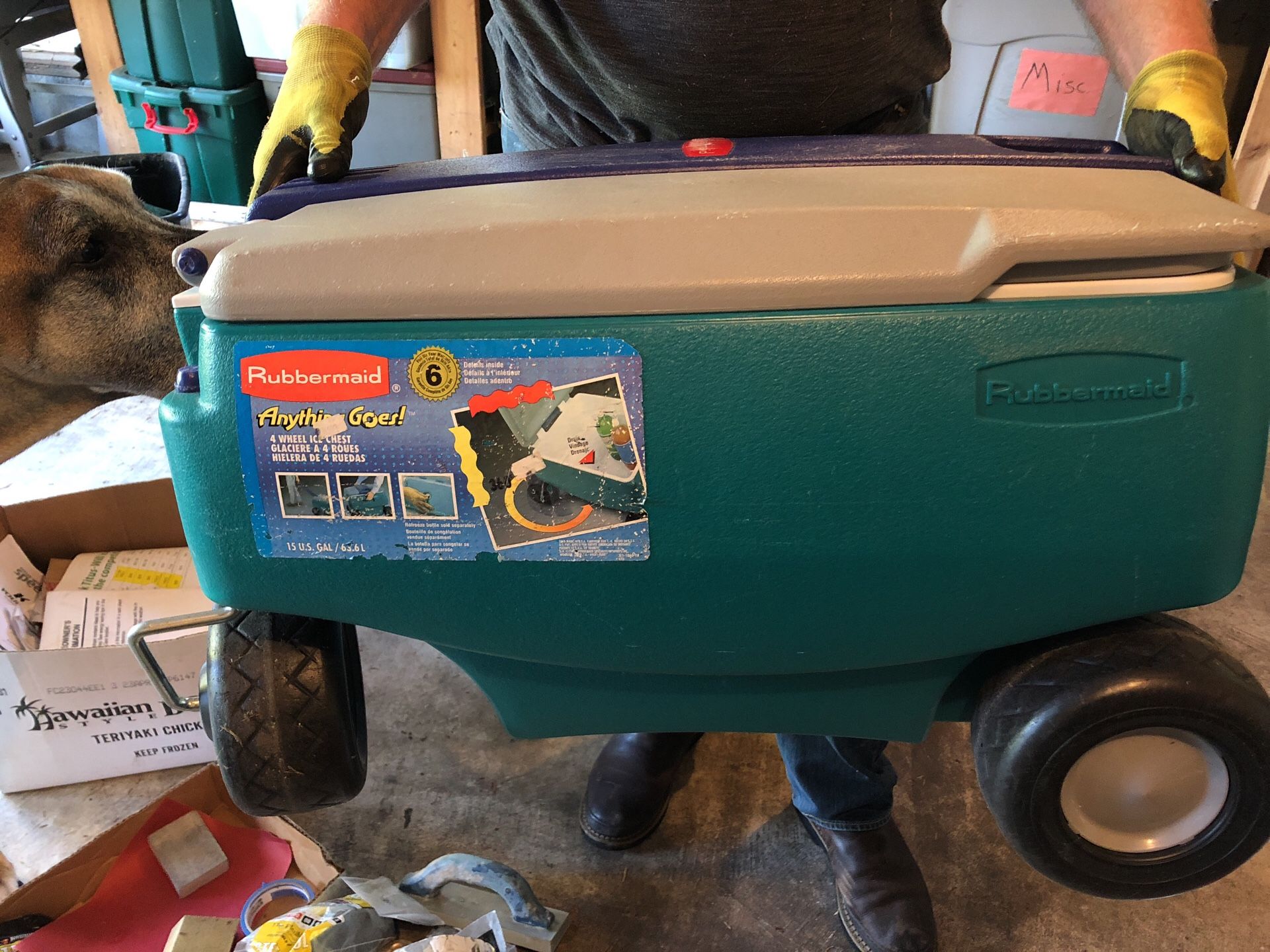 Rubbermaid Anything Goes 4x4 cooler