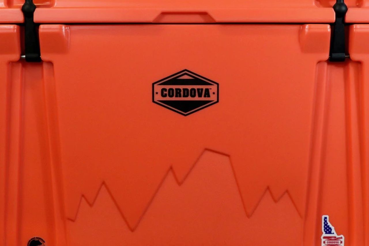 Cordova 88qt Hard Cooler (Living Coral Color)