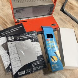 Comb Binding Machine & Supplies