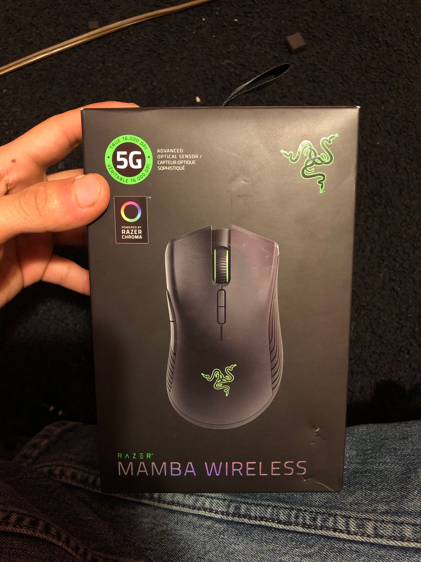 Razer mamba wireless gaming mouse