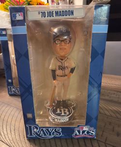 Joe Maddon 2008 ALCS Limited & Numbered Tampa Bay Rays Bobblehead Bobble Head