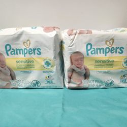 Pamper  Wipes  Each $6
