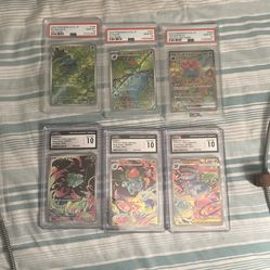 Pokemon Psa Cgc Slabs