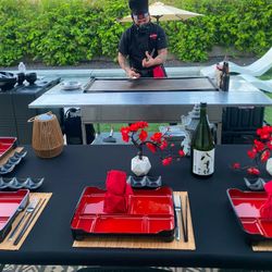 HIBACHI LIVE COOKING