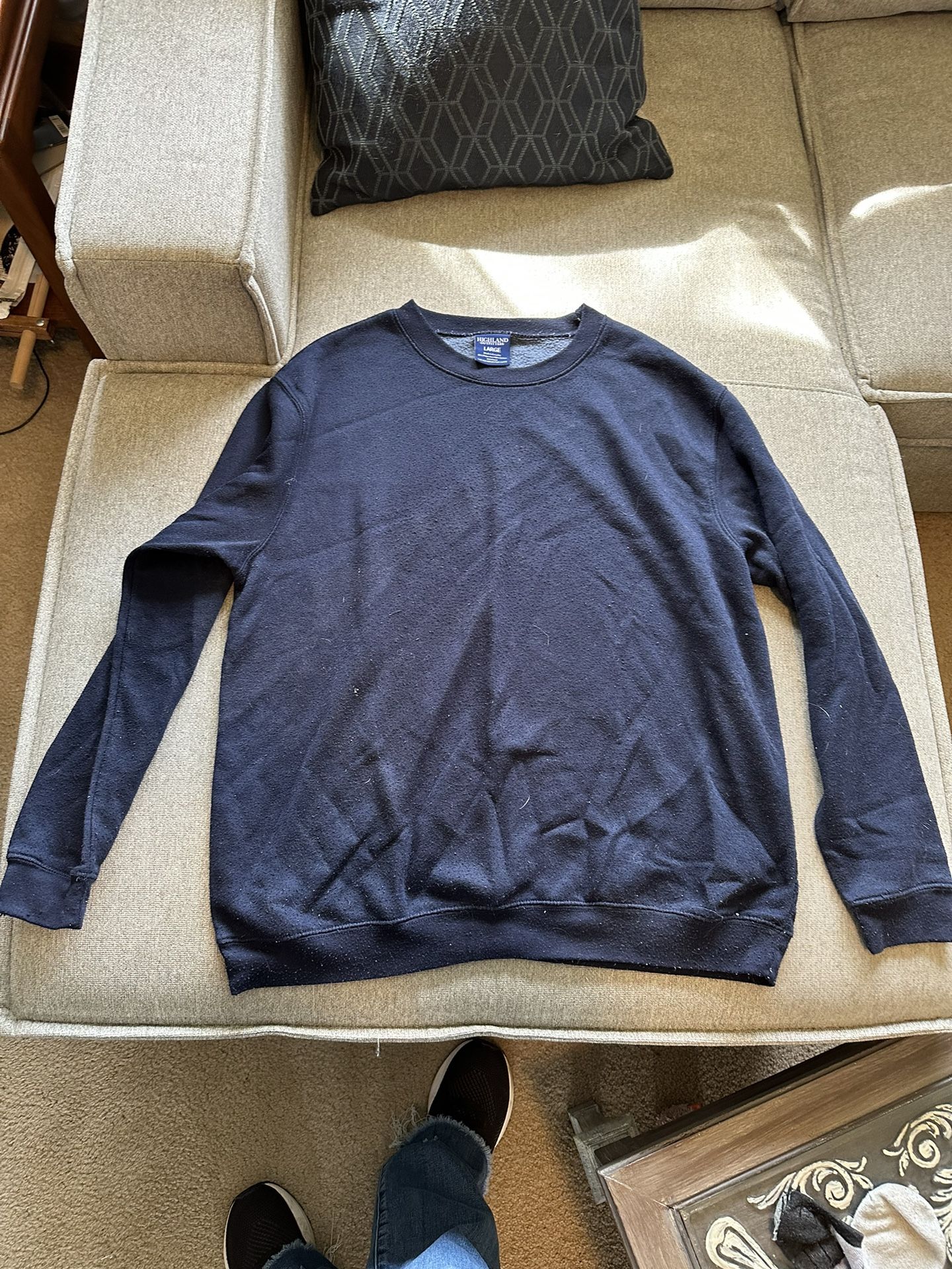 Blue Sweatshirt