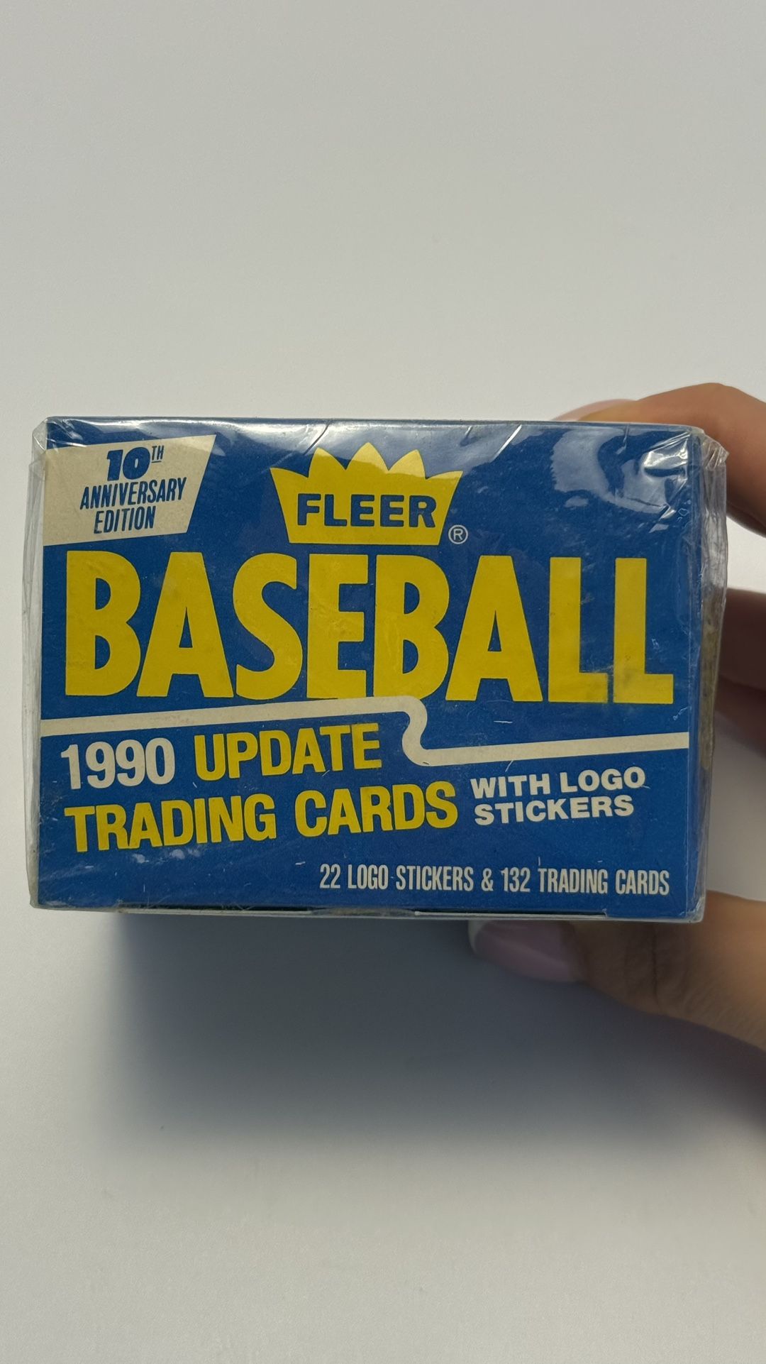 1990 Fleer UPDATED CARDS Set BASEBALL CARDS BOX  -132 CARDS- SEALED