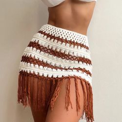 Beach Crocheted Skirt 