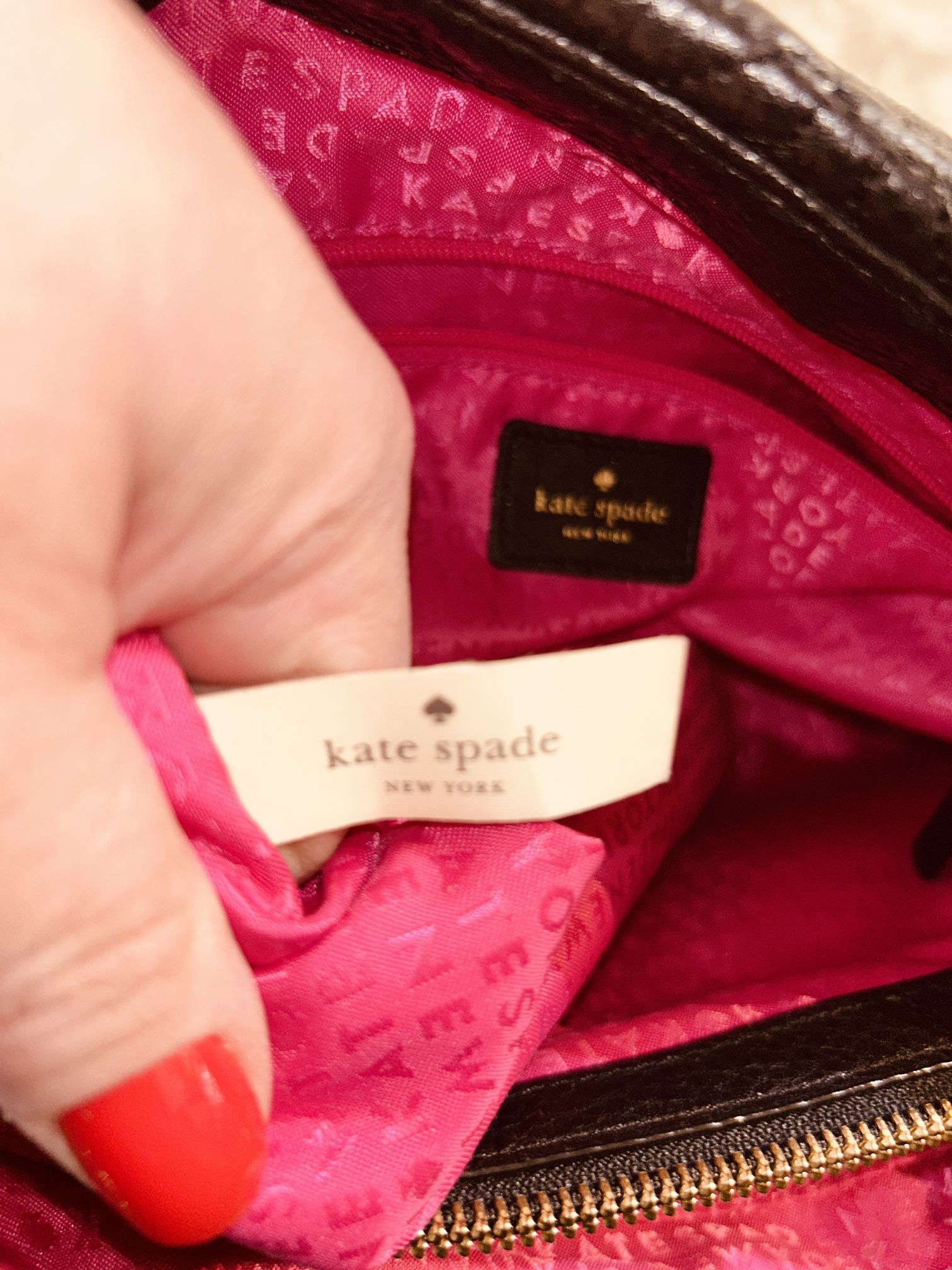 Kate Spade York quilted Handbag New Without Tags 