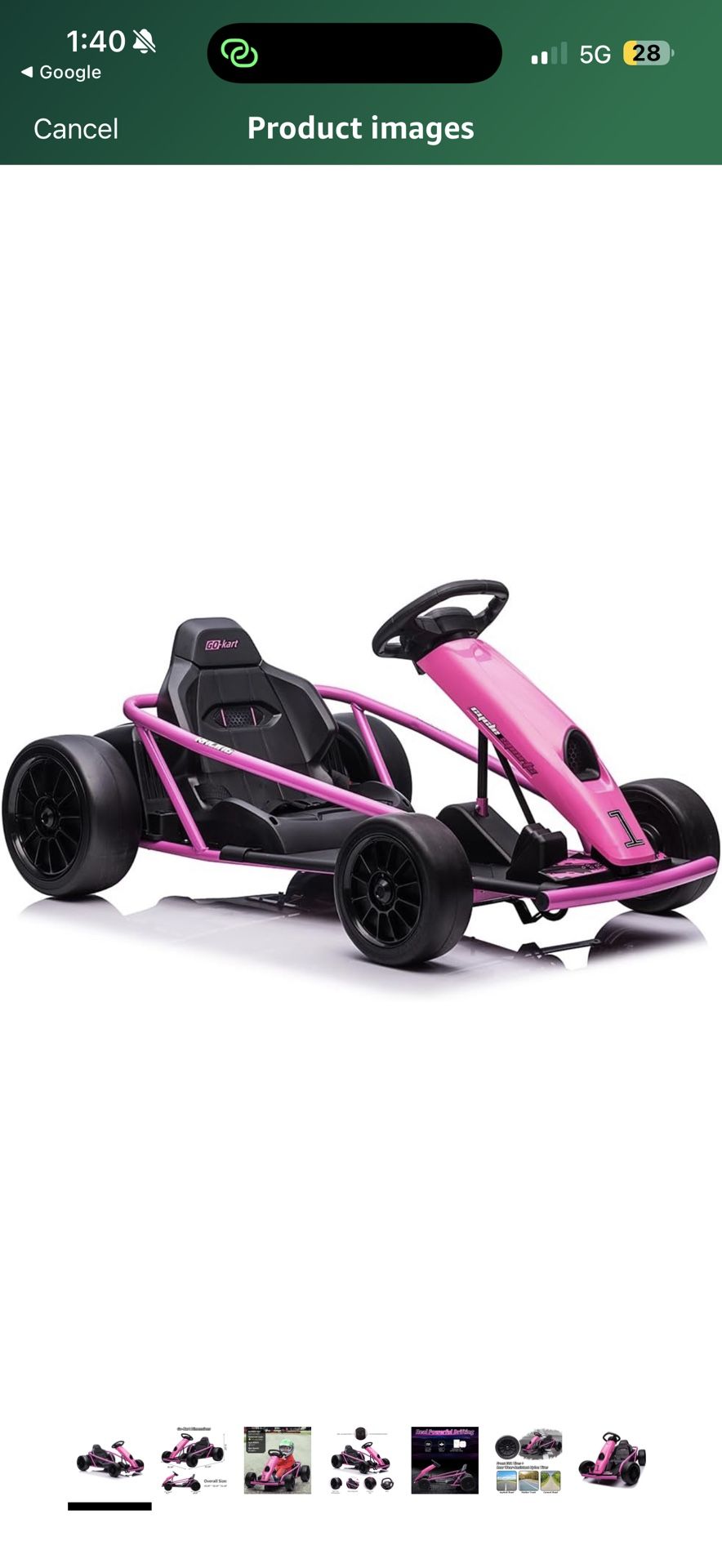 24V Go Kart for Kids.