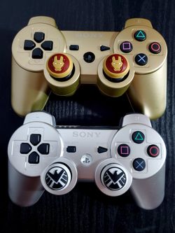 PS3 Controllers Marvel Theme