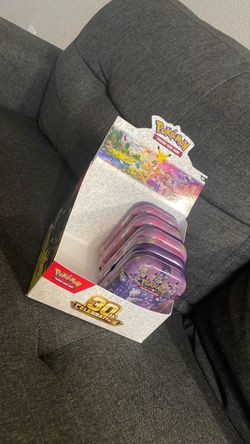 *EMPTY TINS* 30th Anniversary Pokemon