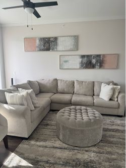 Sectional & Ottoman