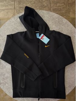 NIKE NOCTA Black And Yellow Zip Up Jacket