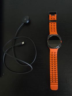 Samsung Galaxy Watch Ultra 47mm (Titanium Gray / Orange Band)