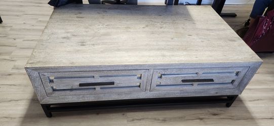 Rustic coffee table