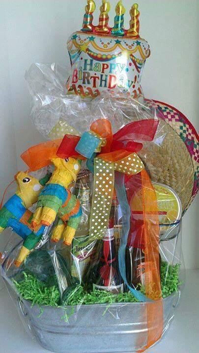 Mexican  Birthday  Basket 