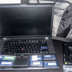Lenovo ThinkPad T520 i5-2520M 2.50GHz 8GB NO HDD + Many Extra Accessories