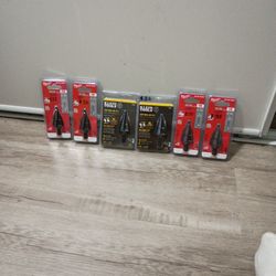 Step Drill Bit #11  Klein Tools. And. Milwaukee 