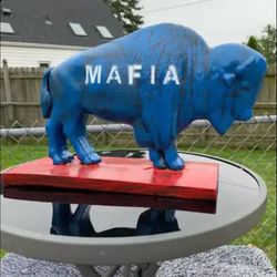 Bills Mafia Buffalo Statue
