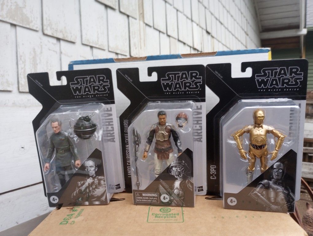 Star Wars Black Series Archive MOC Lot