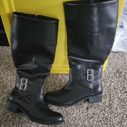 Tall Black Boots 