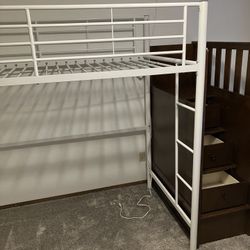 Loft Bed and Stairs
